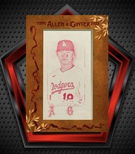 Yoshinobu Yamamoto *1/1* 2025 Topps Allen & Ginter Printing Plate Dodgers MLB