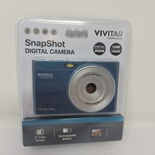 Vivitar Snapshot 12MP Digital Camera VECXX 77 Blue