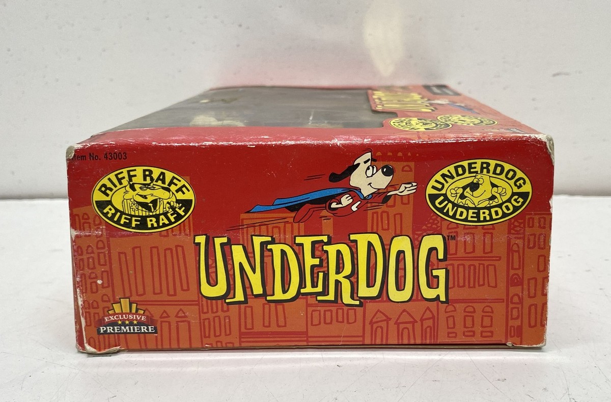 Underdog Collectible Toy Figure Underdog Riff Raff Limited Edition