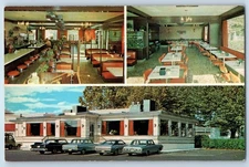 c1960 Egg Harbor New Jersey	NJ Postcard Ideal Diner White Horse Pike Multi View