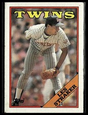 Les Straker *ROOKIE CARD* (RC) 1988 Topps #264. rookie card picture