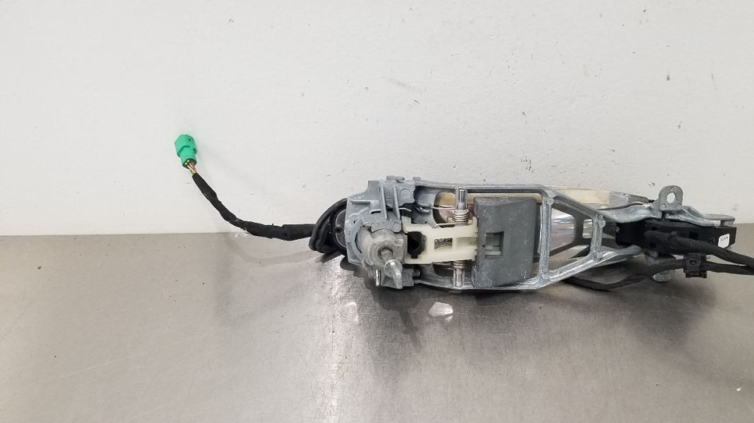 2010 BENTLEY CONTINENTAL GT EXTERIOR DOOR HANDLE FRONT LEFT DRIVER BLACK CHROME