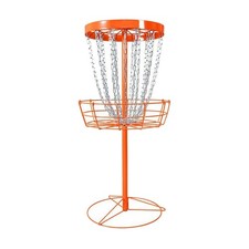 Metal Disc Golf Practice Basket High Visibility for Club Events