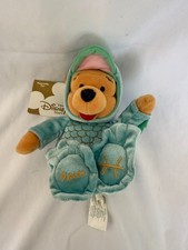 Disney Store Winnie the Pooh Pisces 8in Zodiac Bean Bag Plush 2001 w/Tags