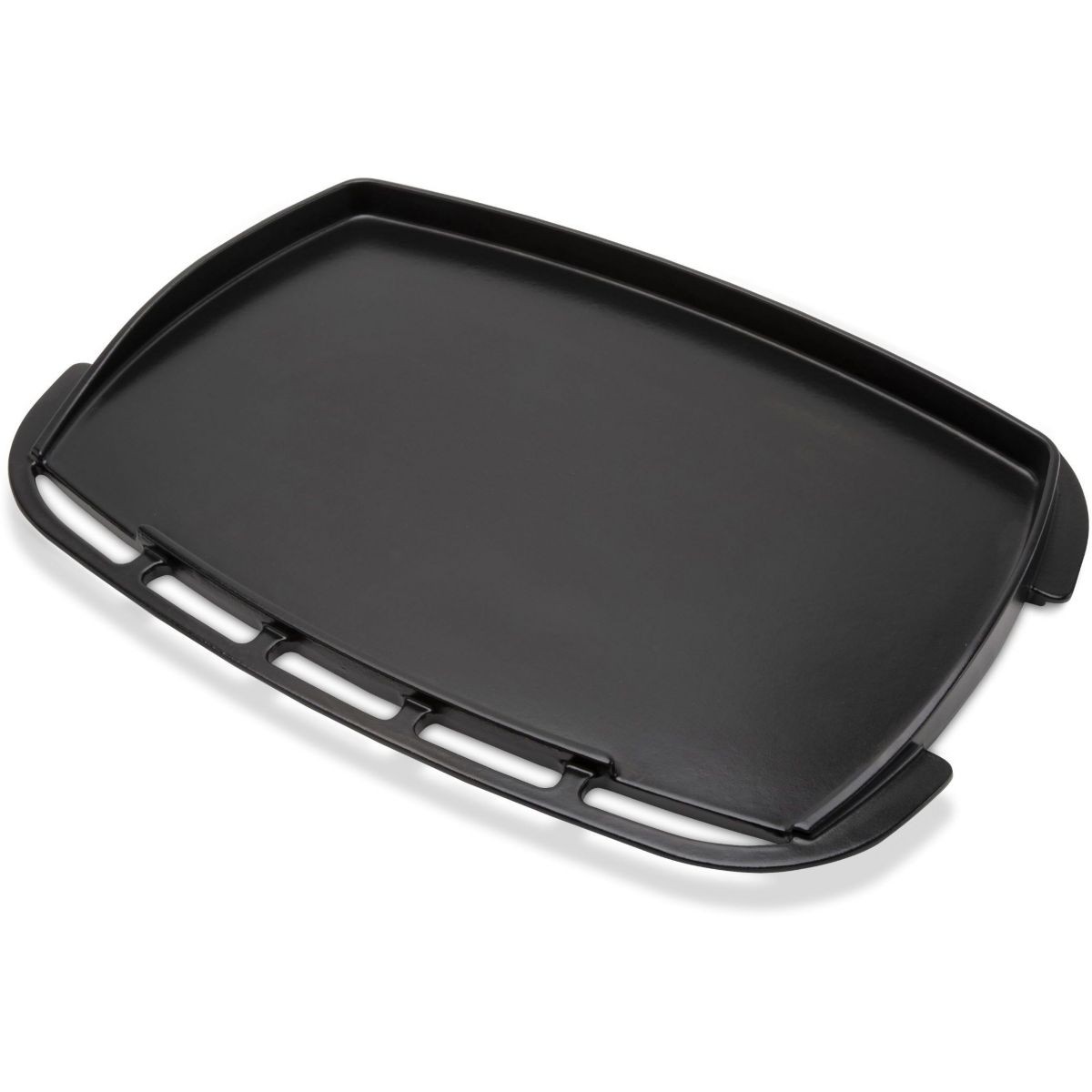 Plancha pour barbecue Weber Q2100N évitant la chute des aliments