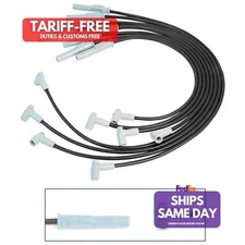 Msd Ignition 31773, Kit 8.5Mm Spark Plug Wire Set - Black Performance Parts