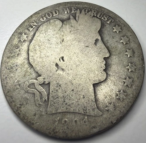 1904 S Barber Half Dollar A94