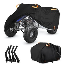 Inezari Atv Cover Waterproof Outdoor Heavy Duty 300D Oxford 4 Wheeler Cover For