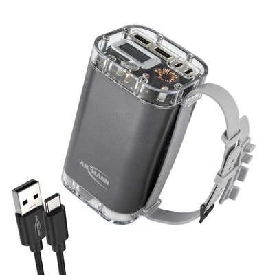 ANSMANN Wasserfeste Powerbank mit einer starken Kapazität von 40.000 mAh, 100W