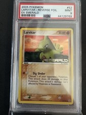 Larvitar 52/106 Emerald Reverse Holo PSA 9 on eBay