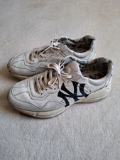 Gucci scarpe da ginnastica uomo Rhyton pelle taglia 46