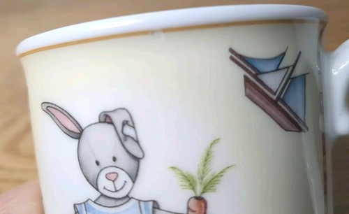 Royal Worcester MITTWOCHS KIND Becher Tasse feines Porzellan - Bild 8 von 8
