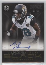 2013 Panini Black Rookie Gold Signatures 21/25 Ace Sanders #102 Auto 9u7