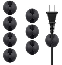 BEADNOVA Cable Cord Organizer Adhesive Holder Wholesale Bundle Of 10