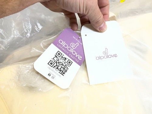 Piumino QUEEN SIZE leggero 100% fine alpaca - estivo, traspirante e temperatura - Foto 7 di 8