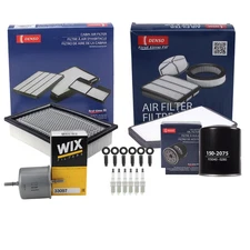 Denso Tune Up Kit NGK 6 Spark Plugs & Boots Kit for Escape Mariner 3.0 V6 Vin 1