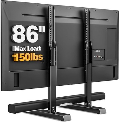 TV Ständer Universal VESA 800x600 mm Höhenverstellbar 6 Stufen 225 mm Max 68 kg