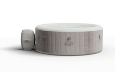 Lay-Z-Spa Cancun Airjet, 2-4 Person Inflatable Hot Tub, Grey