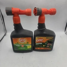 (2Pack OFF Bug Control Backyard Pretreat Protection Insect Killer Spray 32 fl oz
