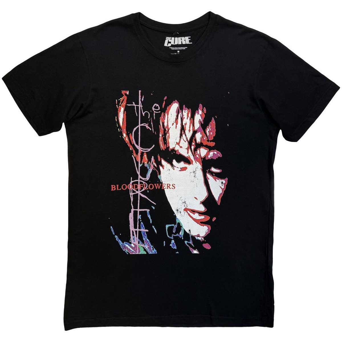 The Cure Bloodflowers Tour '00 Premium Carbon Official T-Shirt