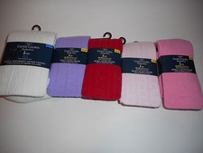 Girls Sweater Tights Cotton Faded Glory Various Colors and Sizes NEW