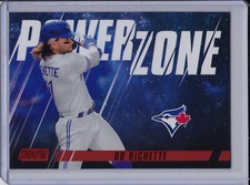 Bo Bichette 2022 Topps Stadium Club Red Parallel Power Zone Insert Case Hit