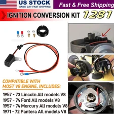 For Ford V8 Pertronix 1281 Ignition Points-to-Electronic Conversion Kit Ignitor