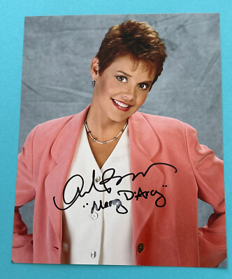 Amanda Bearse-married... with children-signed, original autograph!!!