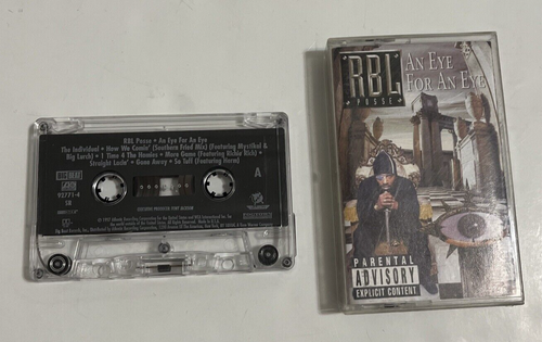 RBL Posse Cassette tape original 1997 an eye for an eye 1997 Tested - Picture 3 of 5