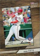 2019 Topps Now Review Washington Nationals Juan Soto TN-5  NM-MT