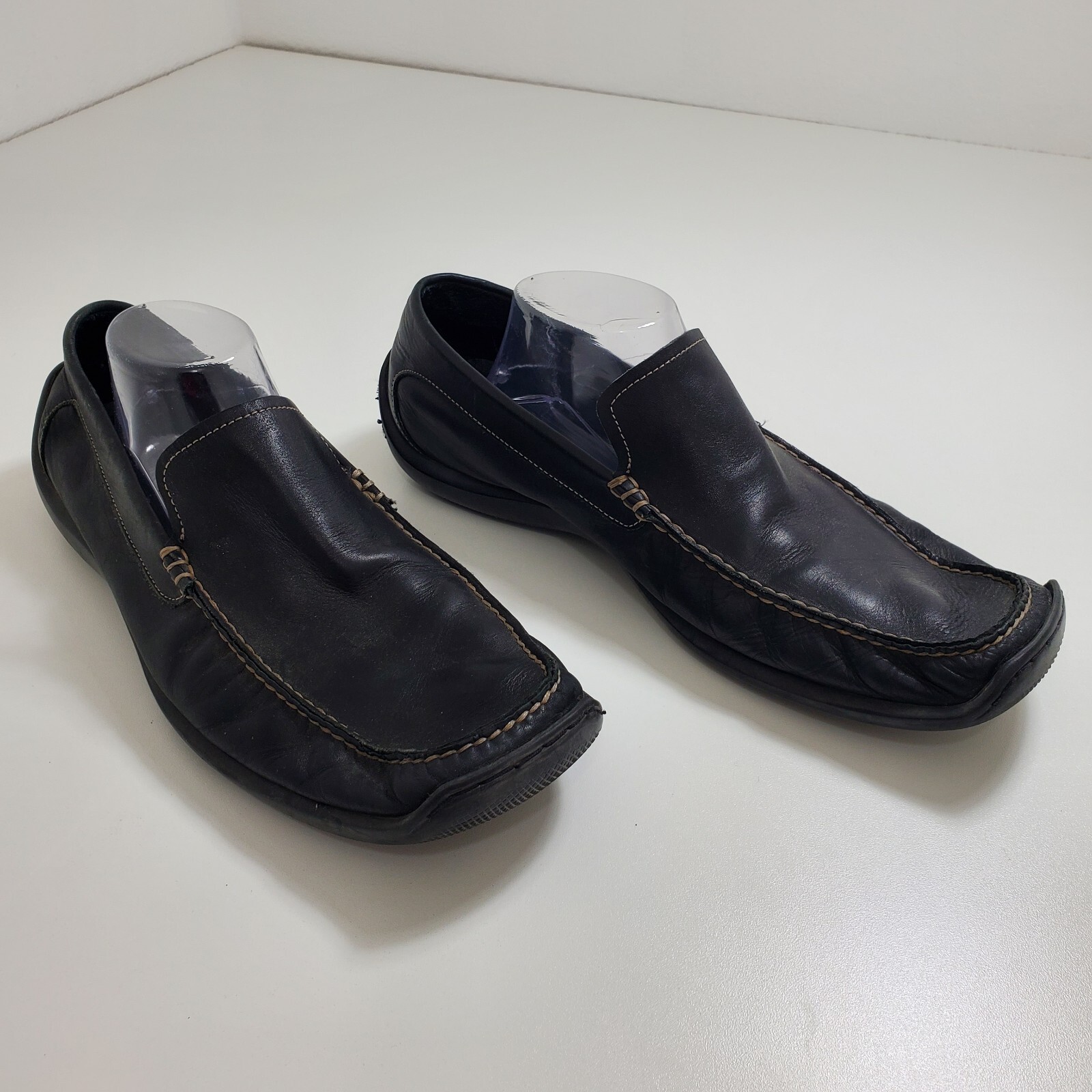 Kenneth Cole Black Leather Loafer 