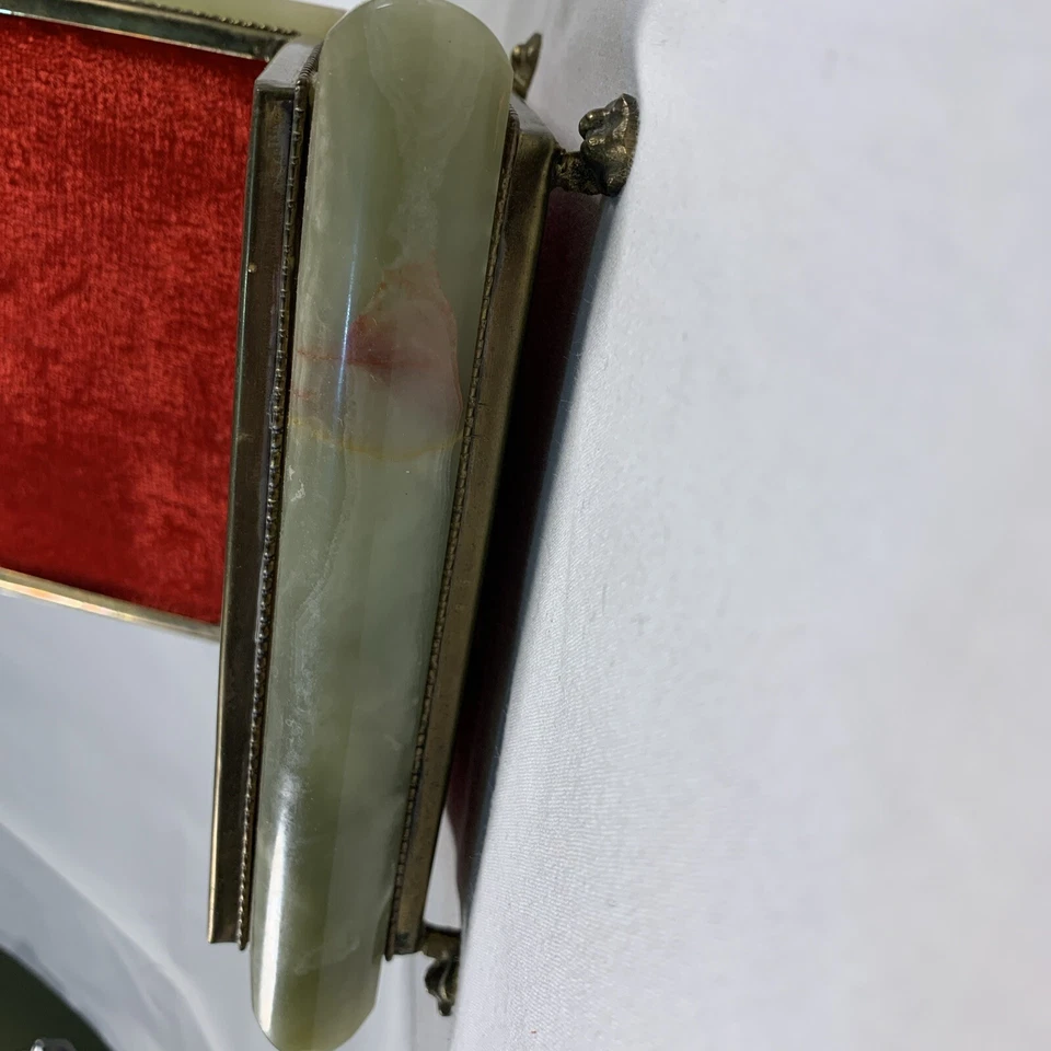 Joyero de piedra artesanal vintage original. Muy bonito. Pesado. Foto 2 de 4