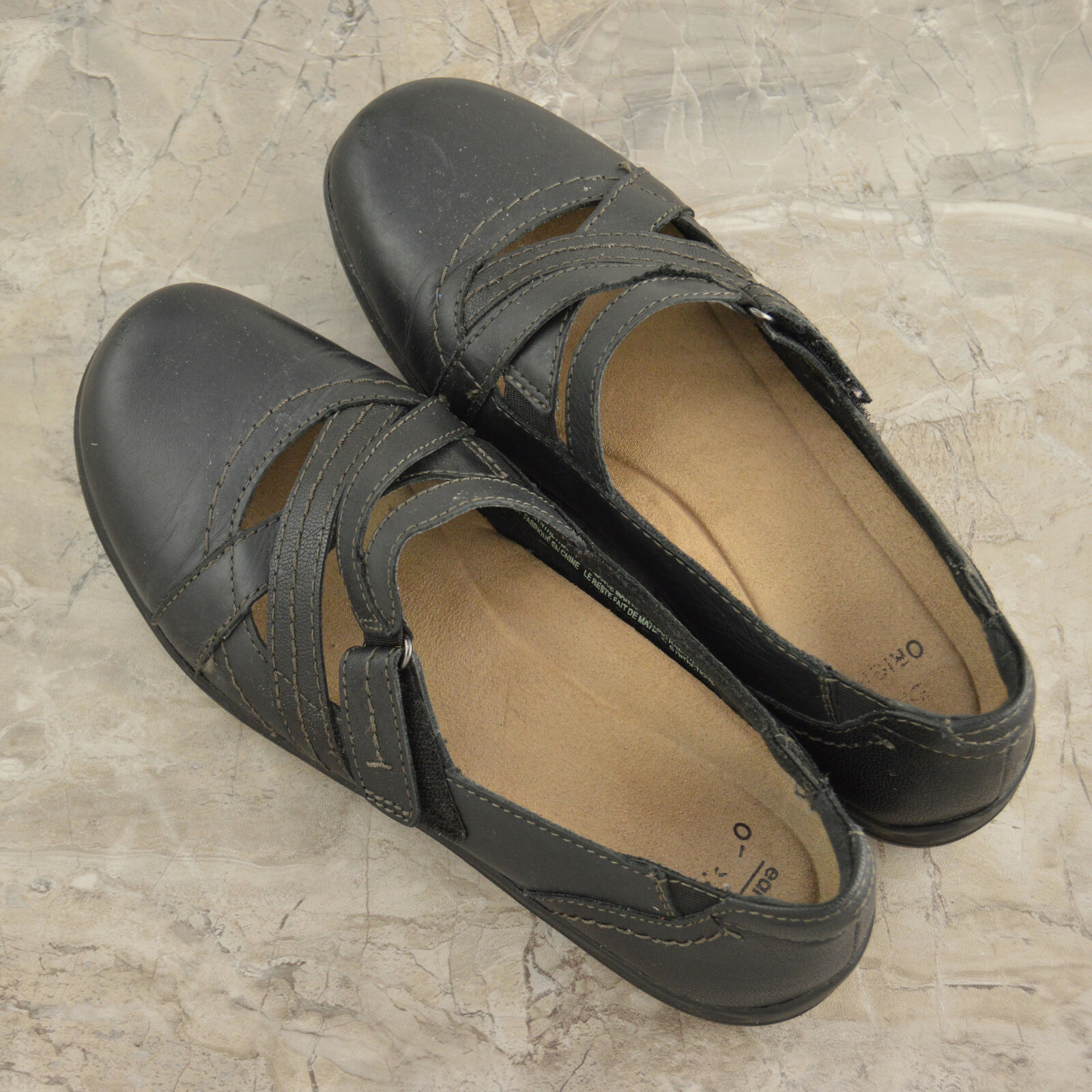 EARTH ORIGINS TAMARA TORIANA BLACK MARY JANES SHOES 9… Gem