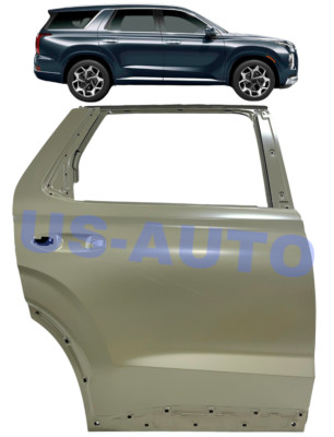 Fit 2020 21 2022 2023 2024 2025 Hyundai Palisade Rear Right Passenger Door Shell