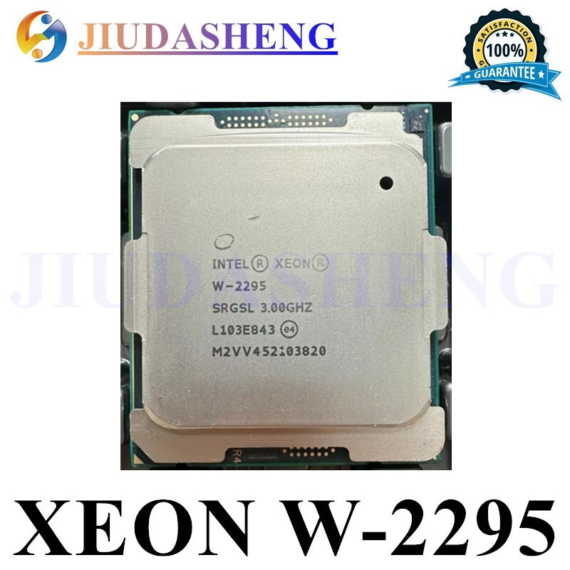 Intel Xeon W-2295 CPU Processor 3.00GHz 18-Core 36-Thread 24.75MB