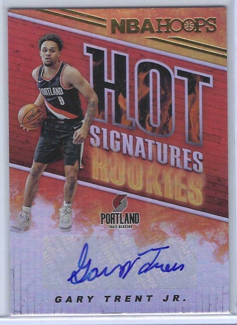GARY TRENT JR 2018-19 PANINI HOOPS HOT SIGNATURES ROOKIE GARY TRENT JR 2018-19 PANINI HOOPS HOT SIGNATURES ROOKIE