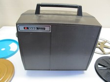 Nice Vintage GAF 1333 Automatic Threading DUAL 8 Movie projector with reels