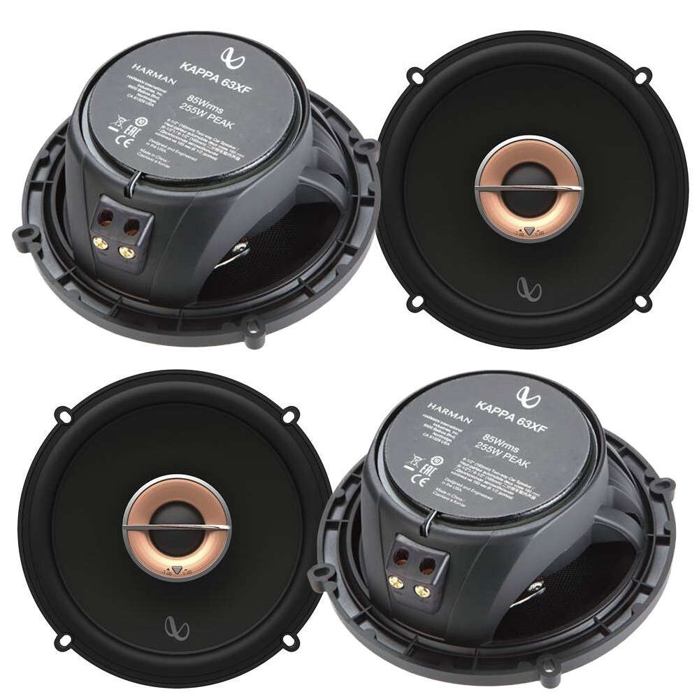 4 Автомобильные колонки Kappa 63XF 65 2way coax улучшают передниезадние двери для легковых автомобилейгрузовиков