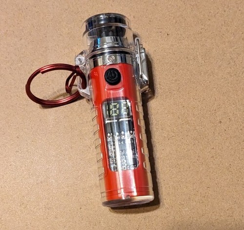 Tesla Flashlight Compass Flashlight Tesla Lighter Multitool 3in1 RED | eBay