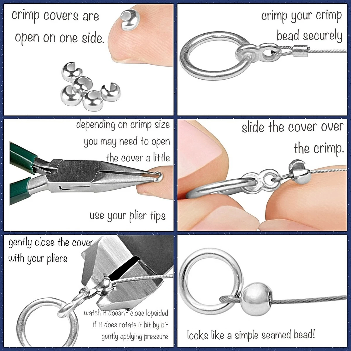 How to Use Crimp Covers