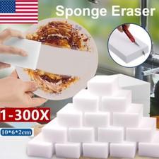 Bulk 100X Magic Sponge Eraser Melamine Cleaning Foam Thick Home Washing Tool US
