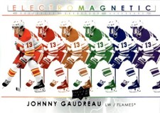 2021-22 Upper Deck Electromagnetic Johnny Gaudreau Calgary Flames #EM-15