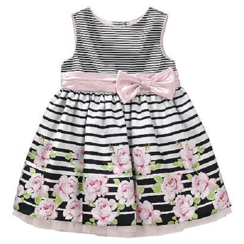 Youngland Baby Mädchen Blumen Partykleid - 12 Monate