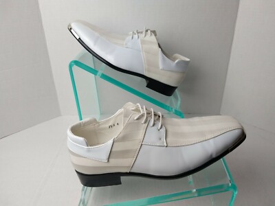 Parrazo Men's Patent Leather Dress Formal Tuxedo/Wedding/Prom