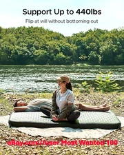 Camping Mattress 4.3" Thick Self-Inflating Sleeping Pad | Ultraportable,