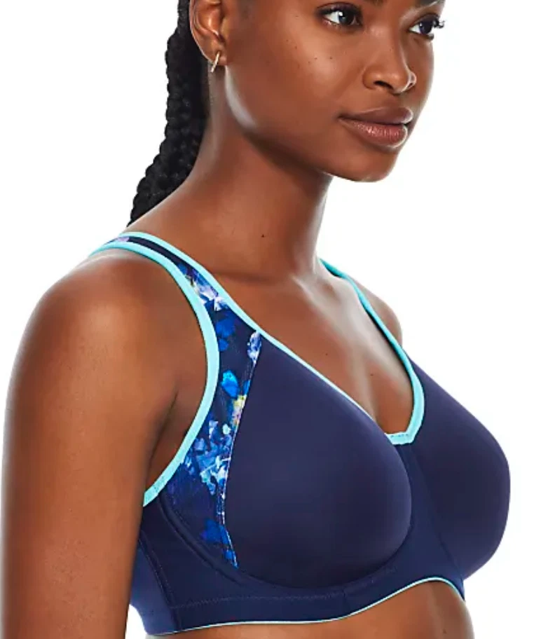 Freya 4892 Sonic High Impact Sports Bra (US) 30K (UK) 30H Aqua Night Shade