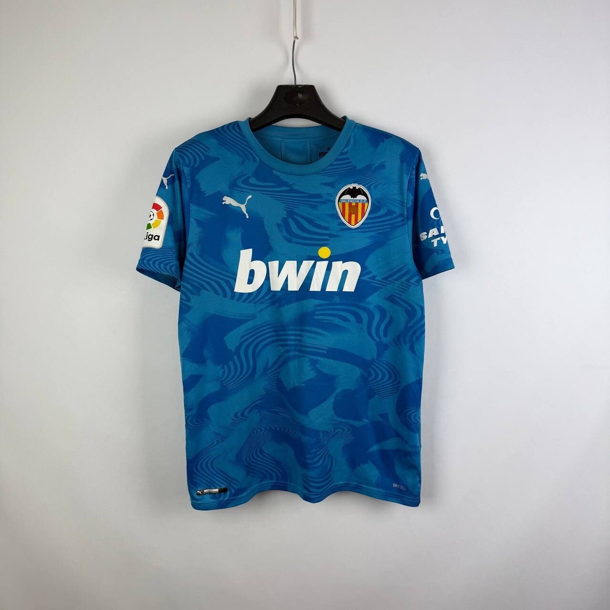 VALENCIA 2019 2020 THIRD FOOTBALL SHIRT SOCCER JERSEY PUMA MENS SIZE L