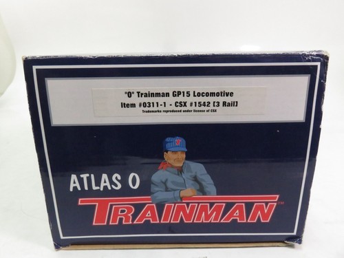(S) S8 - Atlas O Trainman GP15 CSX 3 Rail Locomotive - New - 第 3/3 張圖片