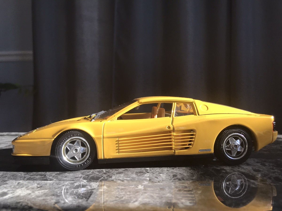 Burago 1:18 1984 Ferrari Testarossa. Made In Italy. No Box | eBay