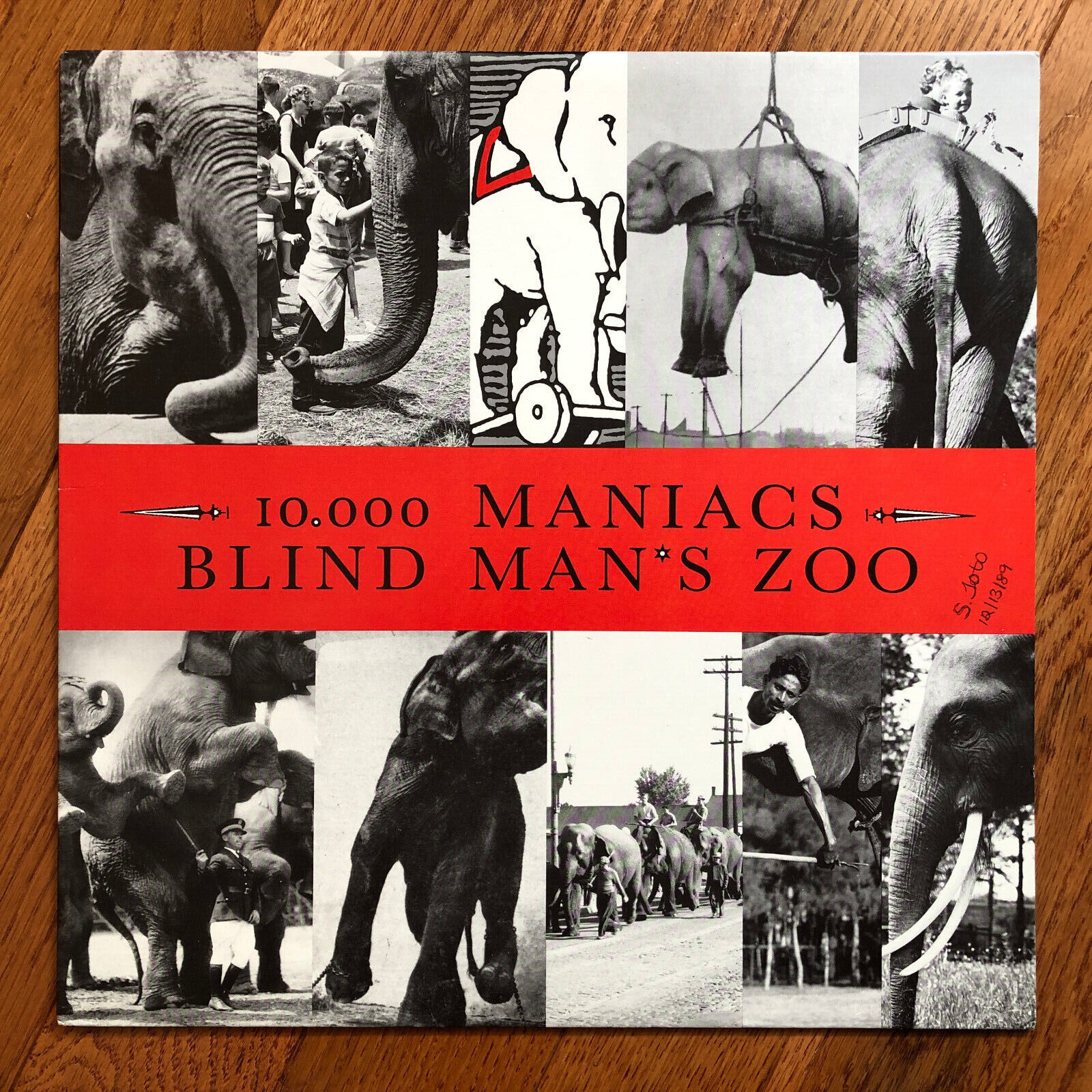 10,000 Maniacs - Blind Man's Zoo LP Elektra 60815-1  1989 Natalie Merchant  VG+